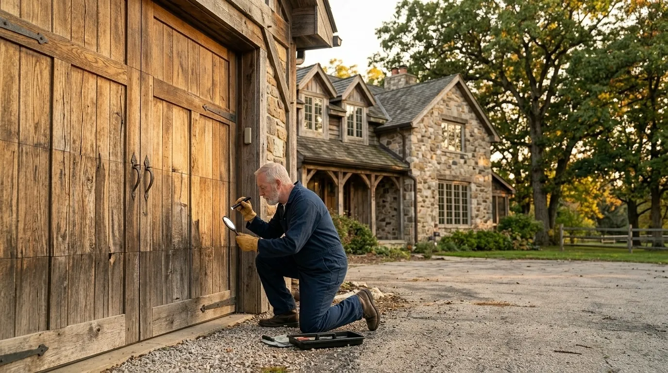 Garage door maintenance in Oklahoma City, OK